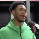 Anfernee Simons Postgame Interview | Portland Trail Blazers 109, Minnesota Timberwolves 121