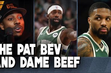 Jeff Teague REACTS to Patrick Beverley & Damian Lillard dealing with past BEEF after Bucks trade