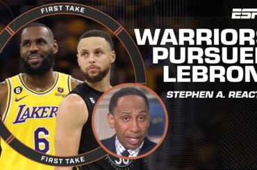 Stephen A.: LeBron playing with Steph Curry would have been a dream come true! | First Take