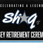 SHAQUILLE O'NEAL ORLANDO MAGIC JERSEY RETIREMENT CEREMONY