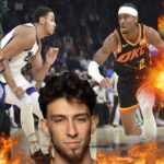 *SGA CANT BE STOPPED* REACTING To OKC Thunder vs Kings Highlights