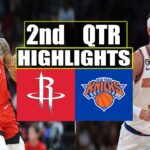 Houston Rockets vs New York Knicks 2nd Qtr Feb 12, 2024 Highlights | NBA Season