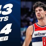 Deni Avdija GOES OFF For CAREER-HIGH 43 PTS In New Orleans! 🔥 | February 14, 2024