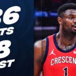 Zion Williamson TIES SEASON-HIGH 36 PTS In Pelicans W!😤| February 14, 2024