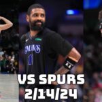 Dallas Mavericks Team Highlights vs the Spurs (02.14.2024)