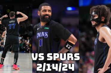 Dallas Mavericks Team Highlights vs the Spurs (02.14.2024)