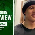 Jordan Walsh REACTS to First Real Celtics Minutes | 1-on-1 interview