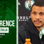 Joe Mazzulla on Playing Jordan Walsh in Celtics 50 PT Blowout Win vs Nets | Postgame Interview
