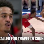 Jordan Poole gets called for blatant traveling in final minute vs. Pelicans | NBA on ESPN