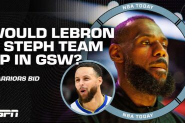 Golden State Warriors BID FOR LEBRON JAMES to team up with RIVAL STEPH CURRY 👀 | NBA Today