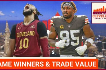 Darius Garland's heroics send the Cavaliers into the break with a W + CLE athletes trade values