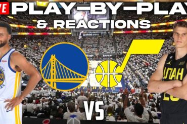 Golden State Warriors vs Utah Jazz | Live Play-By-Play & Reactions