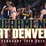 Denver Nuggets vs. Sacramento Kings Full Game Highlights 🎥