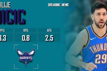 CHARLOTTE HORNETS: Vasilije Micić ᴴᴰ