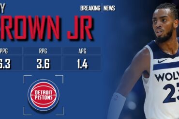DETROIT PISTONS: Troy Brown Jr ᴴᴰ