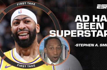 Anthony Davis has been a SUPERSTAR! 🤩 Stephen A. can't dismiss the Lakers' title hopes | First Take
