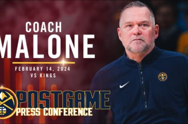 Coach Malone Full Post Game Press Conference vs. Kings 🎙