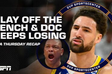 KLAY BENCHED & CLAPPED BACK 👏 + Bucks UPSET by Grizz 👀 [NBA RECAP] | SC with SVP