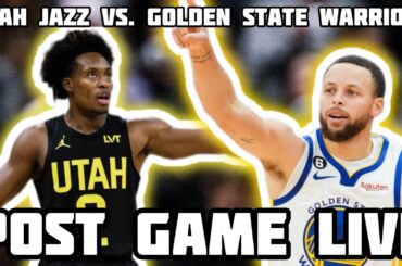 Utah Jazz vs Golden State Warriors Post Game