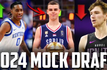 2024 NBA Mock Draft 4.0: BIG Changes At The Top...