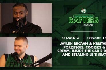 Jaylen Brown & Kristaps Porzingis: Cookies & Cream, inside the car rides, and stealing JB’s seat