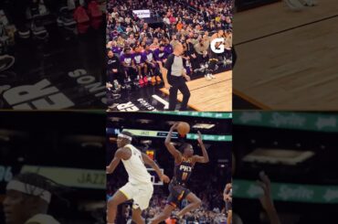 Views from the bench on these KD and Bol plays 🗣️🎥 Gatorade Cooler Cam. #shorts | Phoenix Suns