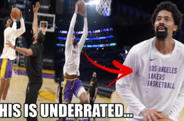 Los Angeles Lakers Spencer Dinwiddie's SECRET SHOT That NOBODY Talks About ft. Lebron & Hachimura