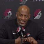 Chauncey Billups Postgame Interview | Portland Trail Blazers 91, Minnesota Timberwolves 128
