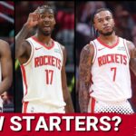 Who Belongs In The Houston Rockets Starting Lineup? Amen Thompson, Cam Whitmore, Or Tari Eason?