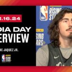 Panini Rising Stars Practice Interview: Jaime Jaquez Jr.