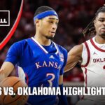 Kansas Jayhawks vs. Oklahoma Sooners | Full Game Highlights | ESPN College Basketball