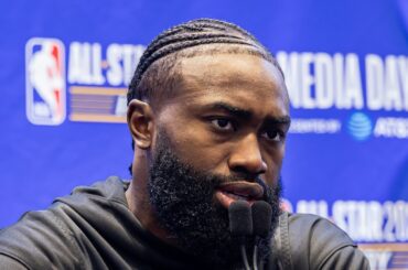 Jaylen Brown NBA All-Star Media Availability