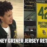 Brittney Griner has jersey retired by the Baylor Bears 👏 | ESPN College Basketball