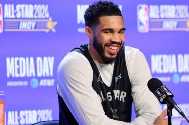 Jayson Tatum NBA All-Star Media Availability