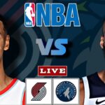 Portland Trail blazers vs Minnesota Timberwolves | NBA Live Scoreboard