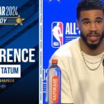 Jayson Tatum on Meeting Larry Bird for FIRST TIME | All Star Postgame Interview