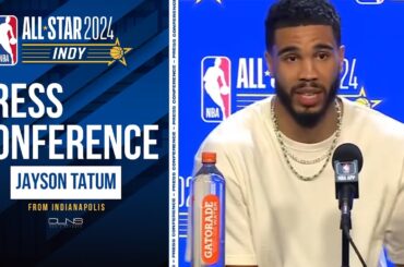 Jayson Tatum on Meeting Larry Bird for FIRST TIME | All Star Postgame Interview