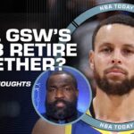 Will Golden State's Big 3 stay together? 🤔 Perk believes Warriors trio WON'T last | NBA Today