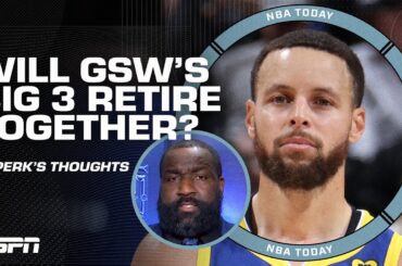Will Golden State's Big 3 stay together? 🤔 Perk believes Warriors trio WON'T last | NBA Today