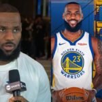 LeBron James speaks on Warriors trying to trade for him 👀 Inside the NBA