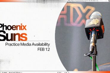 2-12-24 Phoenix Suns Media Availability: Frank Vogel, Bradley Beal, and Royce O'Neale