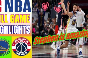 Golden State Warriors vs Washington Wizards [FULL GAME] QTR | NBA Highlights 2024