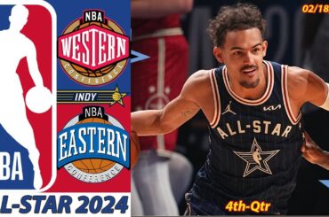 NBA All Star  West Vs East Full Game Highlights 02/18/2024 2024 NBA All-Star Game