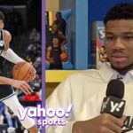 Bucks' Giannis Antetokounmpo REACTION to MVP race, Doc Rivers and more | Yahoo Sports