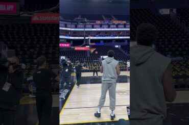 The new guys warming up 👀 #shorts | Phoenix Suns