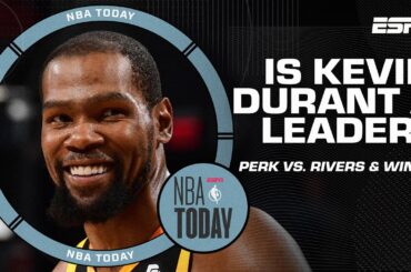 Perk DISAGREES with Austin Rivers & Windy 🍿 Can Kevin Durant lead the Suns to NBA Title? | NBA Today