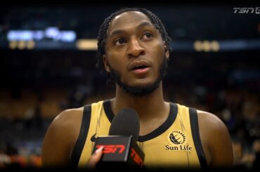 Immanuel Quickley (24 Pts) Post-Game Interview vs Brooklyn Nets