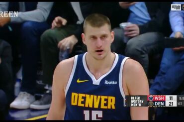 Nikola Jokic ALL COURT PASS Washington Wizards vs Denver Nuggets HIGHLIGHTS