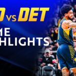 Indiana Pacers Highlights vs. Detroit Pistons | February 22, 2024
