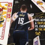 Nikola Jokić Historic Full Game Highlights vs. Wizards 🎥